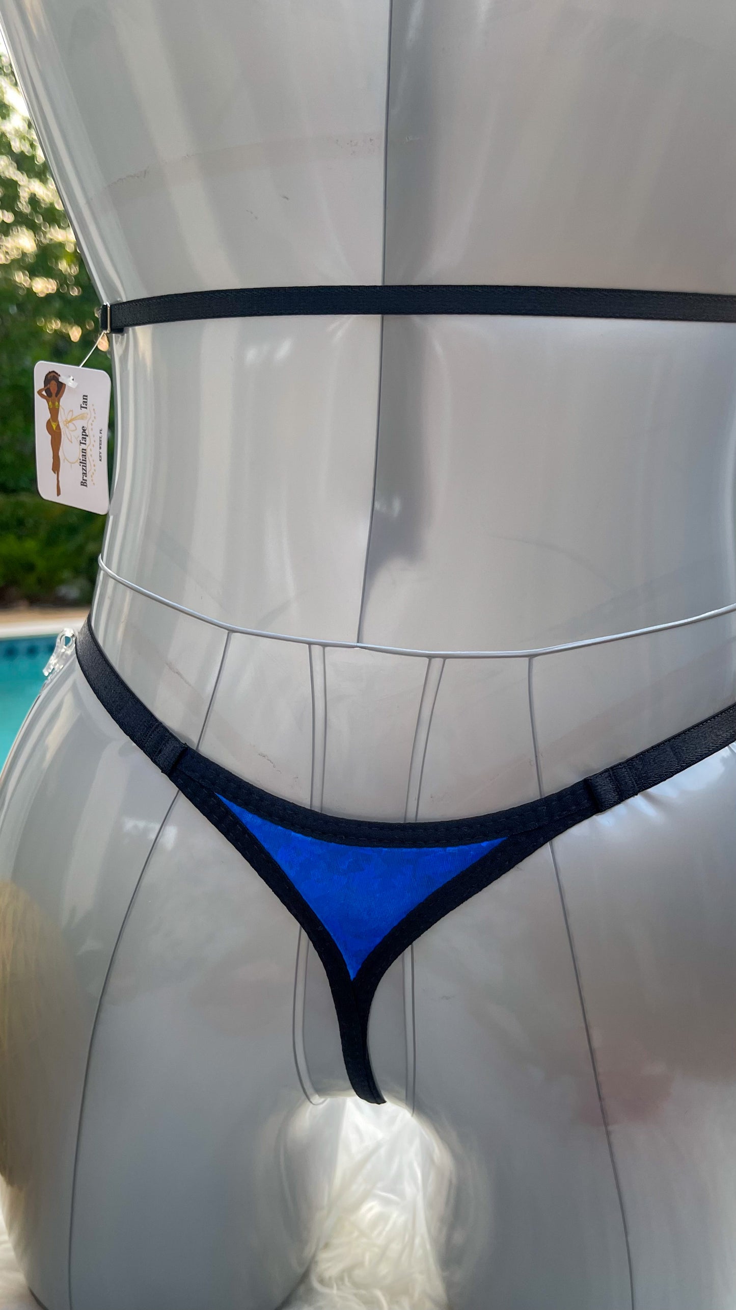 Tanga 2 | metalic blue