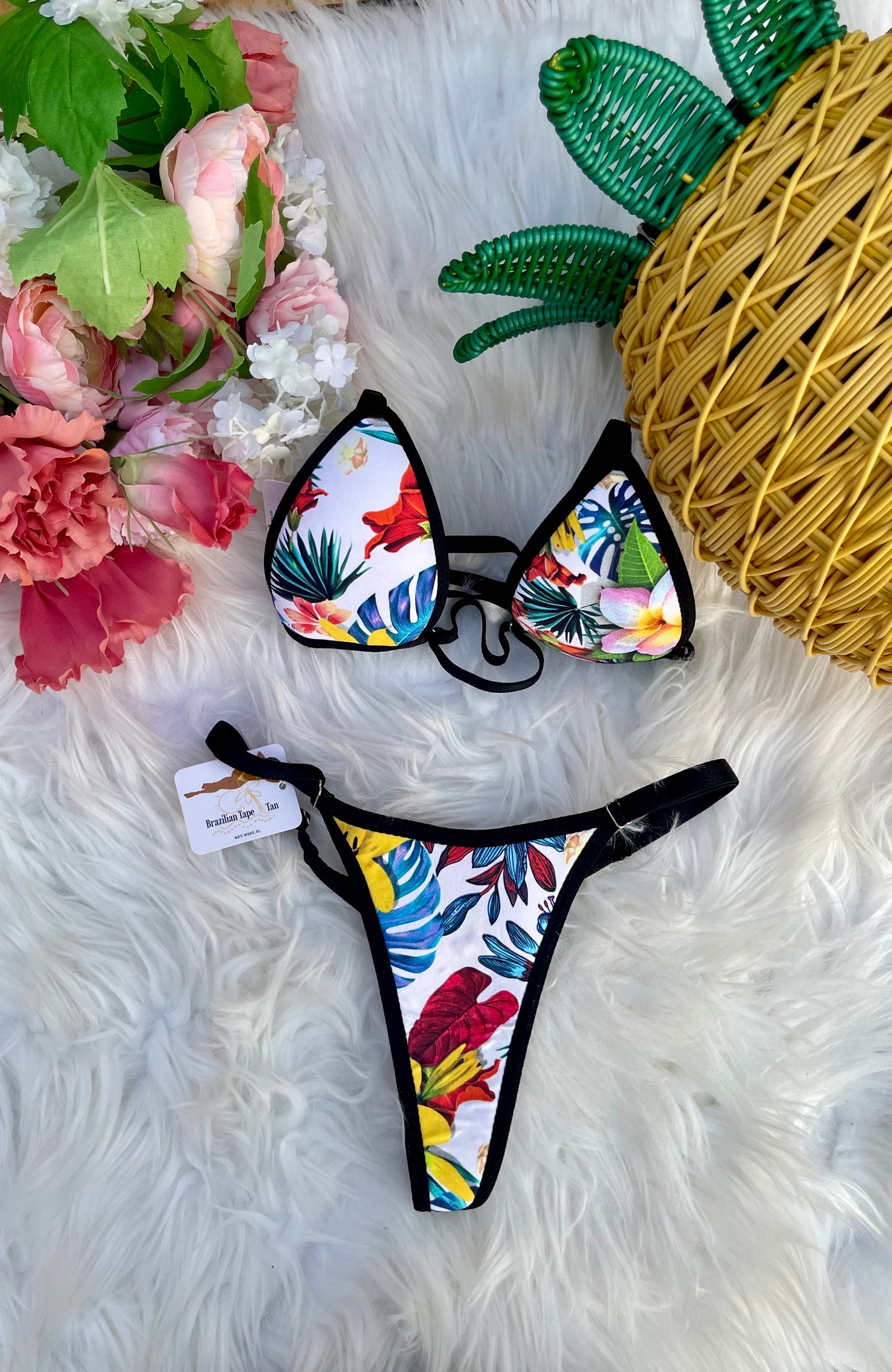 Bikini Tanga | Colorful Leaves