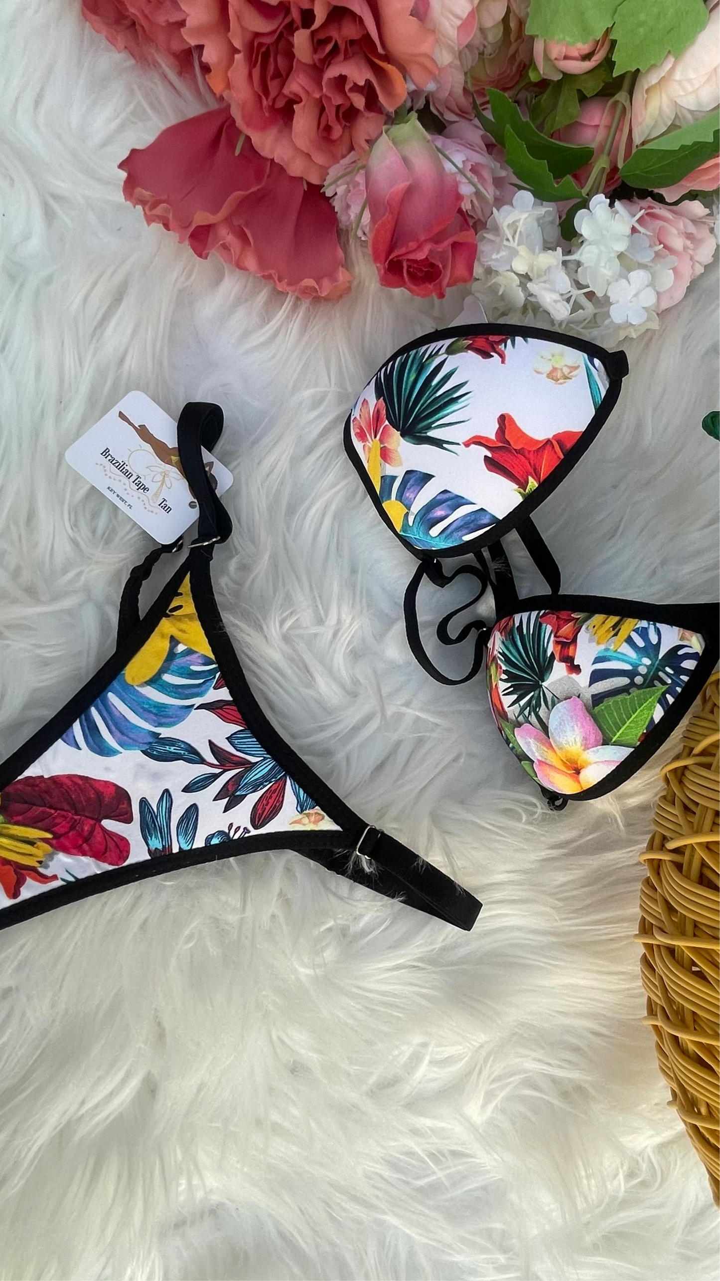 Bikini Tanga | Colorful Leaves